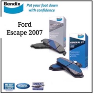 Ford Bendix Front Brake Pad - Ford Escape 2007