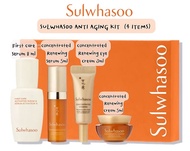 แท้ถูกที่สุด-แพคเกจใหม่💗 Sulwhasoo Anti Agi 4item /   Sulwhasoo Advanced First Care Activating 15ml