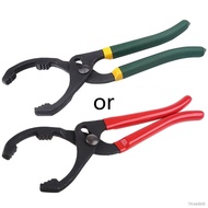 10/12-inch Oil Filter Pliers  amp; Universal Adjustable Oil Filter Wrench Removal Tool Carbon Steel Plier w/ Anti-slip Handl