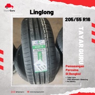 Linglong 205/55R16 Tayar Baru (Installation) 205 55 16 New Tyre Tire TayarGuru Pasang Kereta Wheel Rim Car