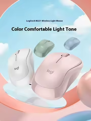 Logitech M221 Laptop Silent USB Portable Office Home Wireless Mouse Wireless Gaming Mouse Pc Mouse W
