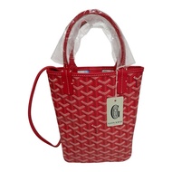 全新 Goyard Poitiers Le Jardin PM fuchsia 吊鐘花