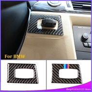 For BMW 3 Series E90 E92 2005-2012 Keyhole Frame Real Carbon Fiber (Soft) Car Interior Modification Parts