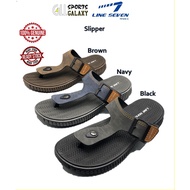 [Line Seven] Line7 L7 E-3001 Men Slipper/Flip Flop/Selipar/Slip On Ready Stocks
