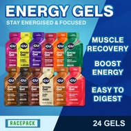 GU Gel 24 Packs Energy Gel | 15 Flavours | Running Gel | Endurance Athletes | Runners