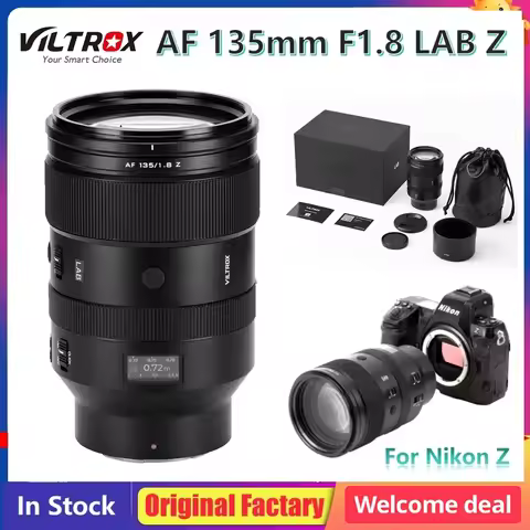 Viltrox AF 135mm F1.8 LAB Full Frame Lens for sony E for Nikon Z Mount FOR ZF Z8 Z6III Z7II Z9 ZFC