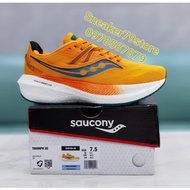 Saucony Triumph 20 Yellow Men's Running SHOES - Night Lite - AUTHENTIC SHOES - Genuine - FullBox