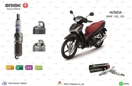 หัวเทียน BRISK COPPER สำหรับรถมอเตอร์ไซค์ HONDA WAVE (C21RA)