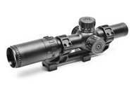 2館 高品質 MIESSA 1-6X24 瞄準鏡 附 G&amp;E 連體架 ( 瞄準鏡倍鏡快瞄紅外線外紅點內紅點快瞄定標器