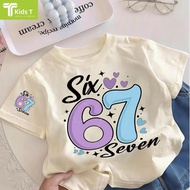 Children's T-Shirts Boys' And Girls' Shirts kids' Clothing Real Cotton Good Ventilation Soft And Com