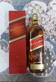 👑陳年1L紅牌威 Johnnie Walker Red Label