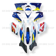 ชุดสี ls new Ls125ตัวใหม่ เต็มคันและครึ่งคัน สีน้ำเงิน/น้ำเงินขาว พร้อมติดลาย แถมสติกเกอร์ติดถังทุกช