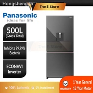 Panasonic 500L PRIME+ Edition Premium 2-Door Refrigerator | NR-BW530XMMM (Fridge Peti Ais Peti Sejuk 电冰箱  NR-BW530  NR