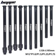 HEPPE MTB Road Bike Thru Axle Rear Hub Thru Axle Front Fork Shaft Skewers 12x100 12x110 12x142 12x14