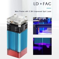 9B0L Hot sale Genuine original 40W Blue Laser Module Head 450nm 5500mw For CNC 3018 1610 3020 Engrav