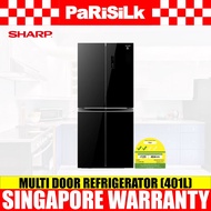 Sharp SJ-VX40PG-BK Multi Door Refrigerator (401L)
