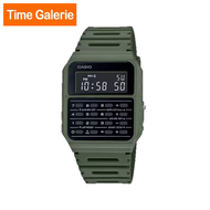 Casio Vintage CA-53WF-3B Green Strap Calculator Men Watch