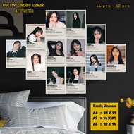 Poster Dinding Kamar Tema JKT48 Polaroid / Poster JKT48 / Hiasan Kamar / Poster kamar / COD