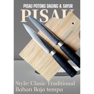 2pcs Steel Kitchen Knives for Cutting Meat and Vegetables