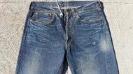 西方不敗全新歐洲版Levi's LVC 501XX 1947年 Pitchfork 47501潑漆Levis大E W34