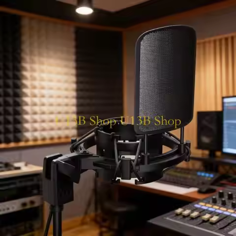 U13B High Performances Microphones Suspension Holder for AT2020 AT2035 AT2050 Series Mics And Standa