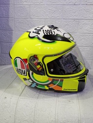 HELM AGV K3 SV SNI EO5 MISANO VR 46 ROSSI ORIGINAL SNI DOT