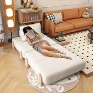 Bean Bag Sofa Can Lie and Sleep Casual Balcony Tatami Bedroom Small Sofa Single Multi-Functional Foldable Sofa Bed