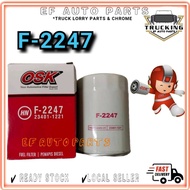 OSK DIESEL FUEL FILTER F-2247 HINO PROFIA 23401-1221 HINO TRUCK LORRY LORI FUEL FILTER HINO PROFIA F