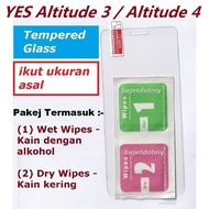YES Altitude 3 4 M696Y4 M696 M685Y4 M685 9H Tempered Glass Screen Protector Casing tinted skrin kaca