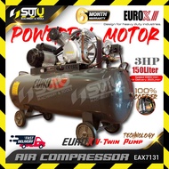 【SUI U】EUROX EAX7131 / EAX-7131 / EAW7131 150L 3HP 12.5BAR Air Compressor / Kompresor 1080RPM