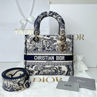 DIOR Lady D-Lite中款動物園黛妃包