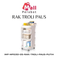 Mall Perabot | Lemari Serbaguna Lipat Baby Stuff | Rak Troli PAUS Susun Ruang Tamu Penyimpanan Denga