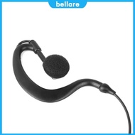 ✿24H✿ G Shape Walkie Talkie Headset with PTT Mic Earphone Walkie Talkie Headset Multifunctional Acce