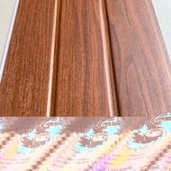 Plafon PVC Motif serat kayu coklat tua Doff 30002 murah