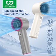 GOOJODOQ GFS001 Strong Wind 100 Gear High Speed Handheld Fan With LED Display