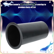 MURRAY Speaker Cabinet Port Tube, Black 153mm Length Speaker Port Tube, Durable 81mm Opening Hole Sp
