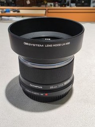 Olympus 25mm F1.8 Lens