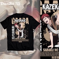 ANIME T-Shirt KAZEKAGE GAARA NARUTO UZUMAKI 022NU - Anime T-Shirt - Anime T-Shirt - Oversize T-Shirt
