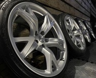 美品🇯🇵👍19寸堅RAYS FORGED鍛鈴-頭9J/ET47尾10J/ET30跟4條高級跑街呔