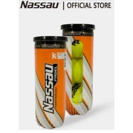 Padel Nassau Tennis Balls/Nassau Padel Balls Pack of 3 Balls