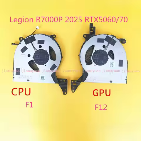 Brand New Original Laptop Cooling Fan For Lenovo Legion R7000P 2025 RTX 5060 RTX 5070