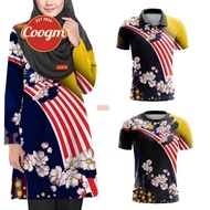 1957 Merdeka Clothes 2025 68th jersey Men Shirt Short Sleeve Retro Collar Full Sublimation Microfibe