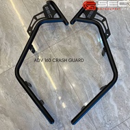 Sec ADV 160 Half Crash Guard-metal crash guard
