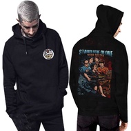 Stand Here Alone - SHA X IKSAN SEKUTER Hoodie Cotton Fleece Material | Pullover & Zipper |