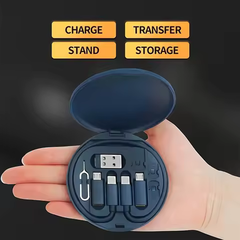 USB Type C to C 60W Charging Adapter Cable Kit USB C to Lighting Conversion Set USB A & Type C to Mi