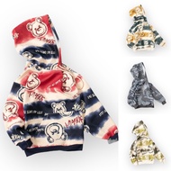 Boy's sweatshirt LITIBABY fleeceJacket with hood for children 8 to 14 years old