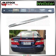 [CHROME] Toyota Camry ACV30 WELLSTAR Rear Back Boot Trunk Tail Gate Garnish Cover Bonnet Moulding Ca