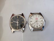 早期 蘇聯 CCCP 白面上鏈手錶軍錶