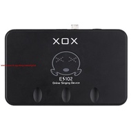 XOX ES102 USB Audio Interface Network Online Singing Device High-Definition Audio Mixer Sound Card f