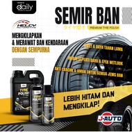 HELCY TIRE POLISH CAR TIRE POLISH/ VEHICLE TIRE GEL/ 1 LITER